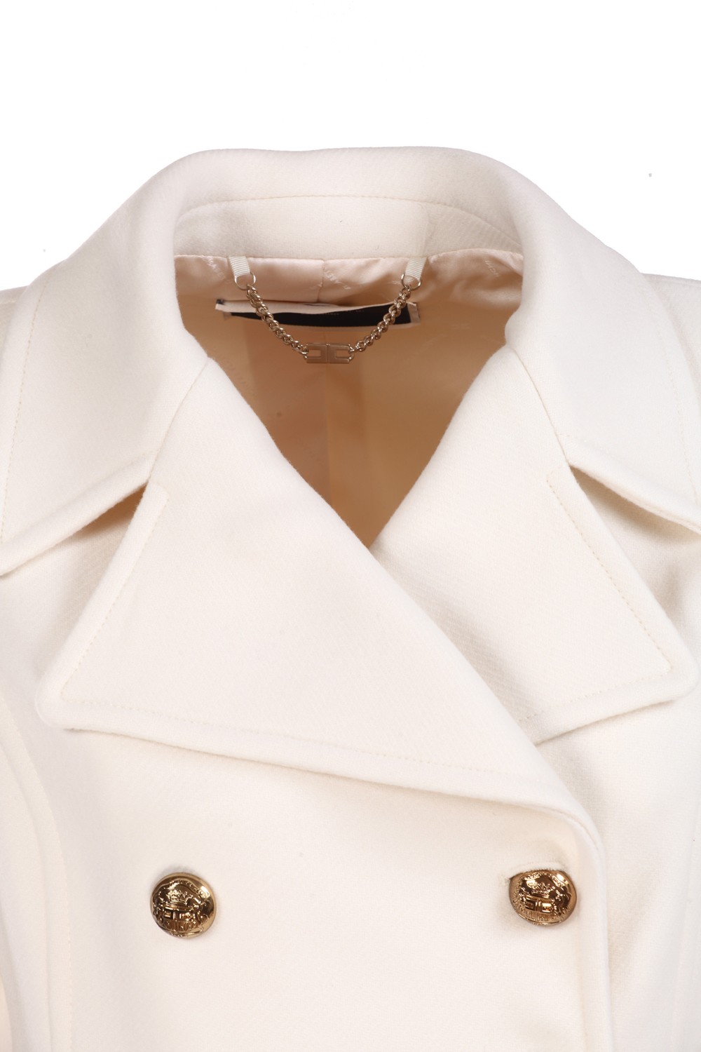 Cappotto bianco 2025 elisabetta franchi